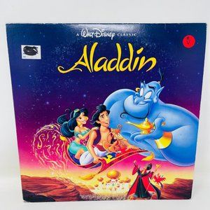Walt Disney Animated Classic Aladdin Laserdisc PILA-1278 Japanese